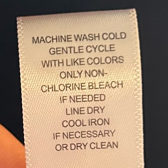 Spense Pleated Neckline Black Blouse With Fluttery Sleeves Women’s Size Large - Picture 7 of 7